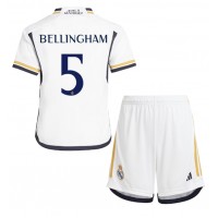 Maglie da calcio Real Madrid Jude Bellingham #5 Prima Maglia Bambino 2023-24 Manica Corta (+ Pantaloni corti)